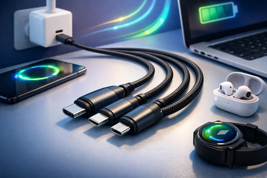 USB C multikabel til hurtig opladning guide