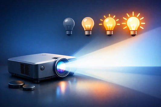 Hvor mange lumen skal en projektor have?