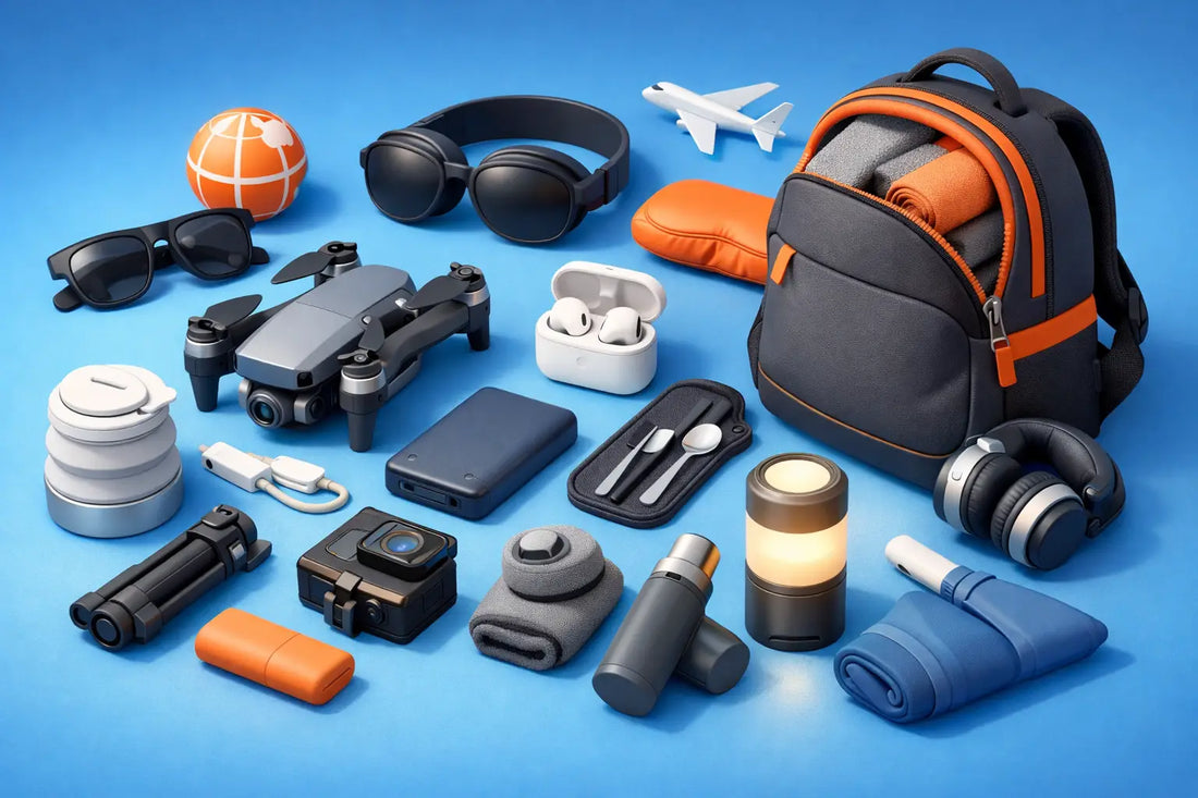 Bedste gadgets til rejser uden meget bagage